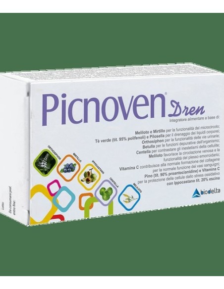 Integratore Drenante - Picnoven 50 Compresse